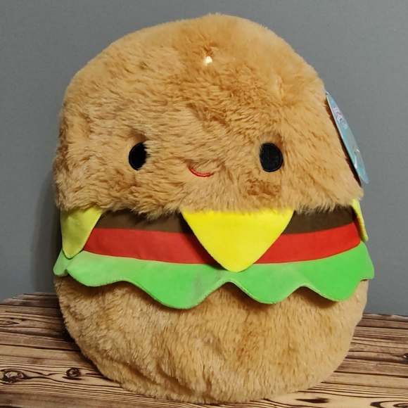 Squishmallows Toys Carl The Cheeseburger Squishmallow Poshmark